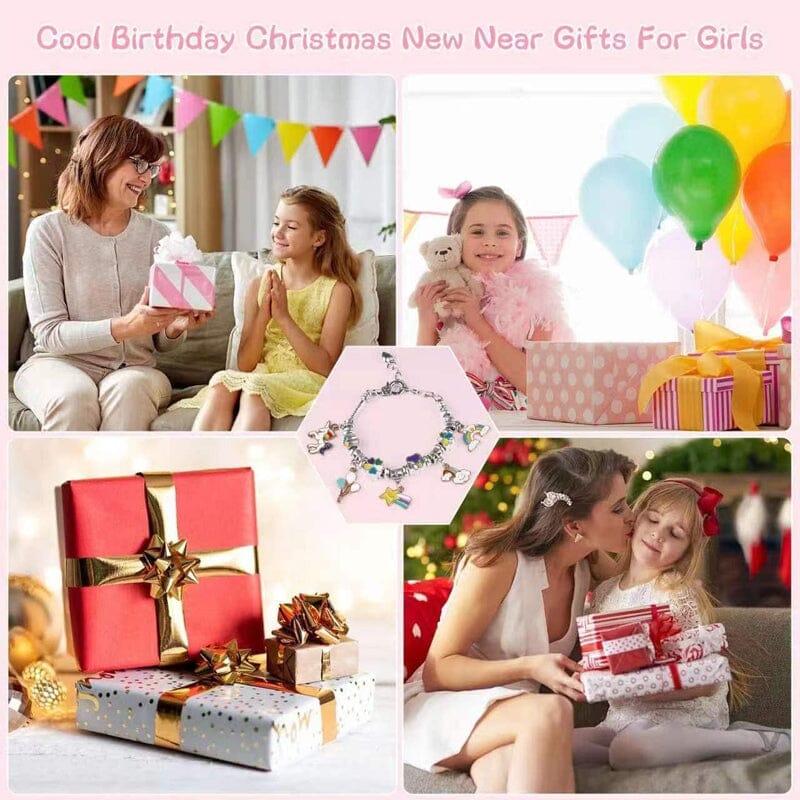 🎅49% OFF 🎁 Girls Charm Bracelet Making Kit