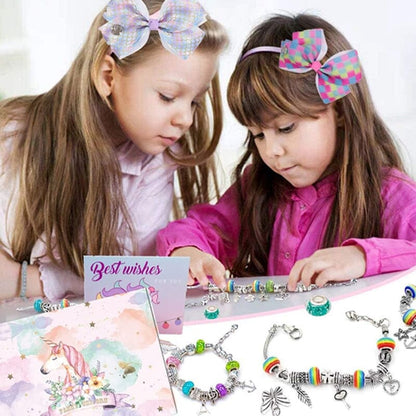 🎅49% OFF 🎁 Girls Charm Bracelet Making Kit