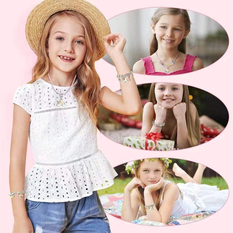 🎅49% OFF 🎁 Girls Charm Bracelet Making Kit