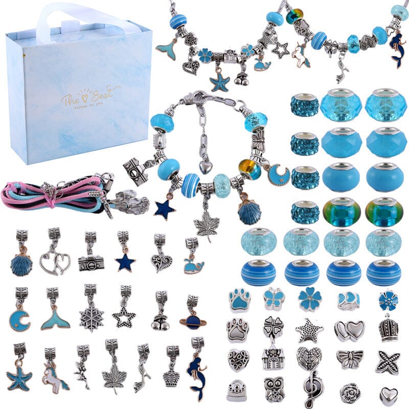 🎅49% OFF 🎁 Girls Charm Bracelet Making Kit