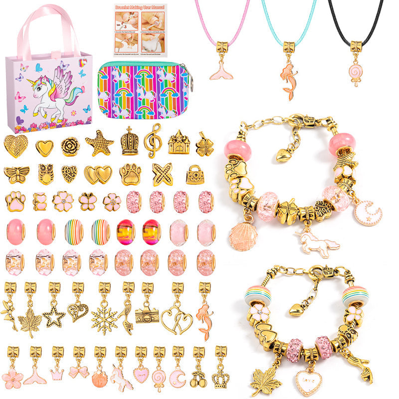 🎅49% OFF 🎁 Girls Charm Bracelet Making Kit