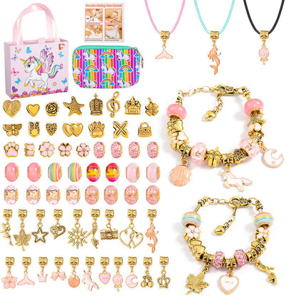 🎅49% OFF 🎁 Girls Charm Bracelet Making Kit