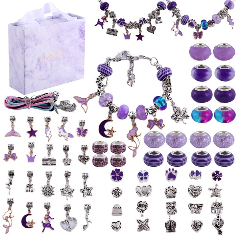 🎅49% OFF 🎁 Girls Charm Bracelet Making Kit
